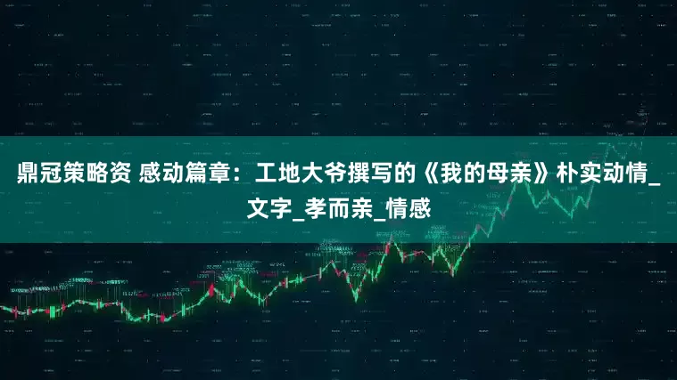 鼎冠策略资 感动篇章：工地大爷撰写的《我的母亲》朴实动情_文字_孝而亲_情感