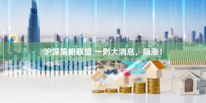 沪深策略联盟 一则大消息，飙涨！